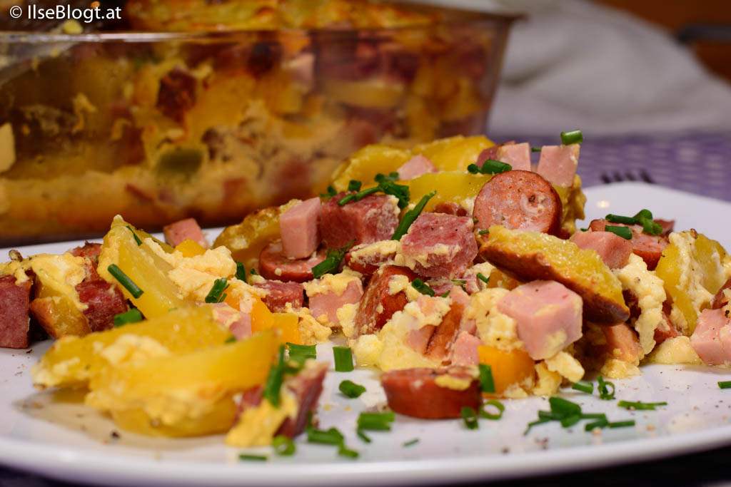 Kartoffel Wurst Auflauf Rezept Ilse Blogt