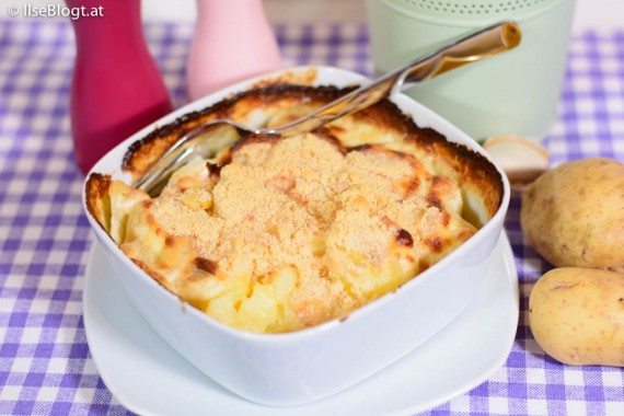 Kartoffelgratin Rezept Ilse Blogt kartoffelgratin mikrowelle grill
