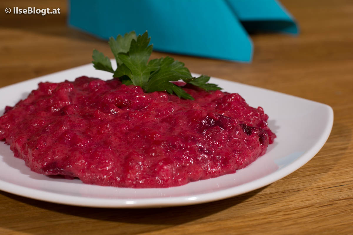 Rote Rüben - Kartoffel Püree - Ilse Blogt